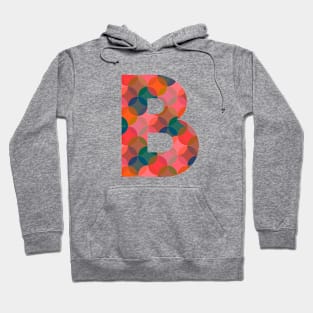 Letter B Initial Hoodie